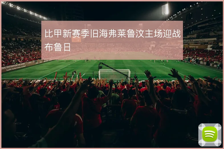 比甲新赛季旧海弗莱鲁汶主场迎战布鲁日